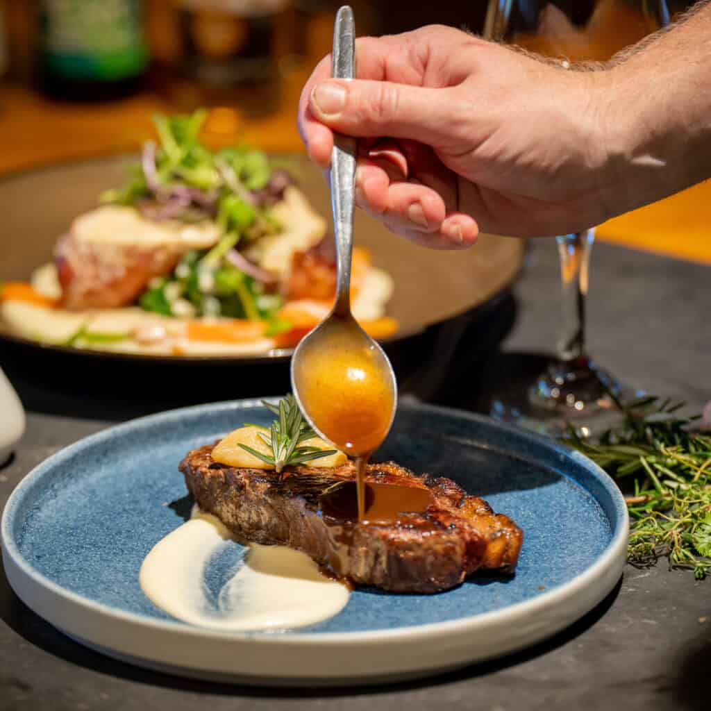 The fat duck te anau - Handpicked Sirloin steak